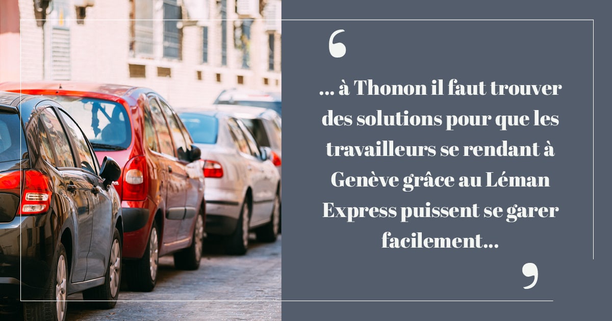 stationnement à Thonon-les-Bains